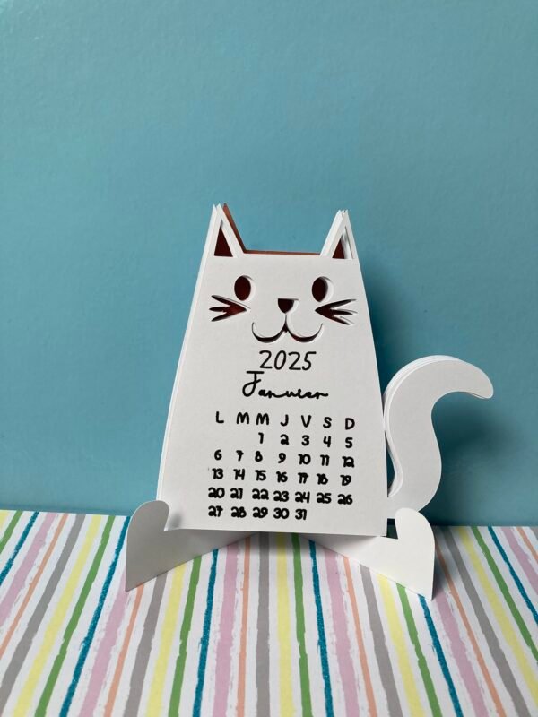 Calendrier 2025 «  Chat »