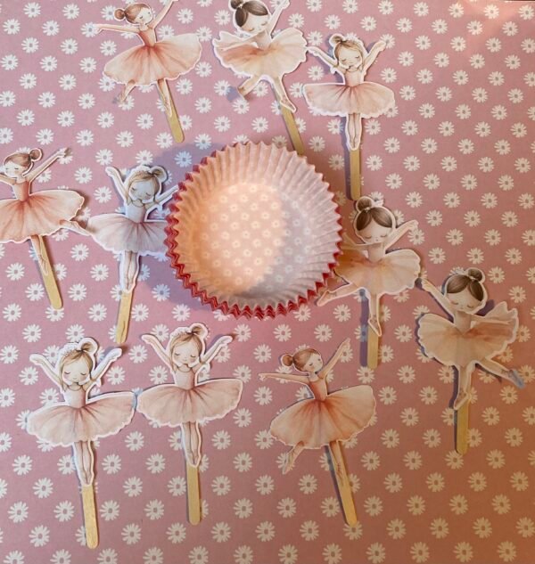 Moules et décorations pour Cupcake Ballerines – Image 3