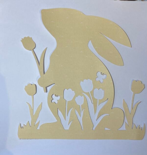 Le lapin et la tulipe